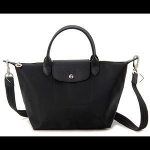 Authentic Longchamp Le pliage neo black 2WAY tote